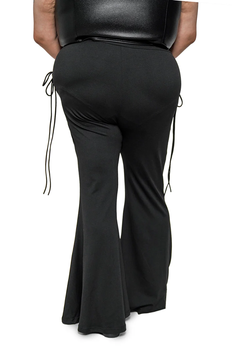 Alice Lace Up Flare Pants - Image 8