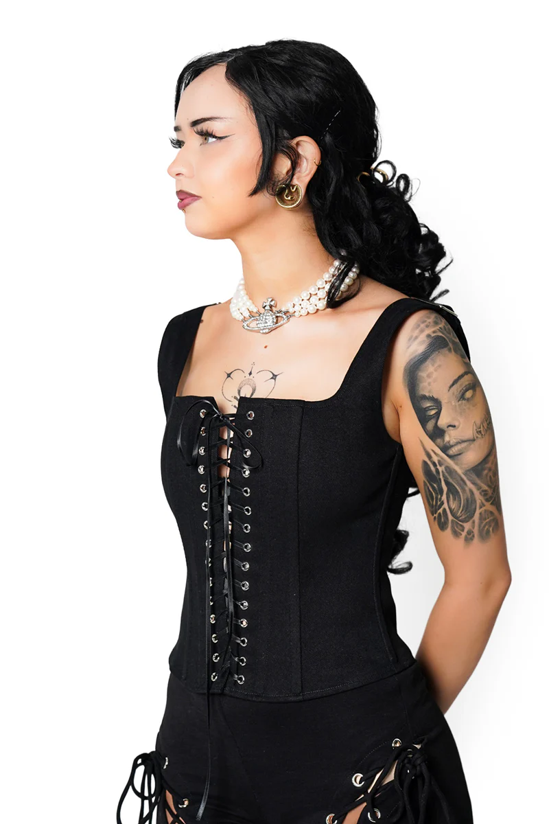 Black Dolly Corset - Image 4