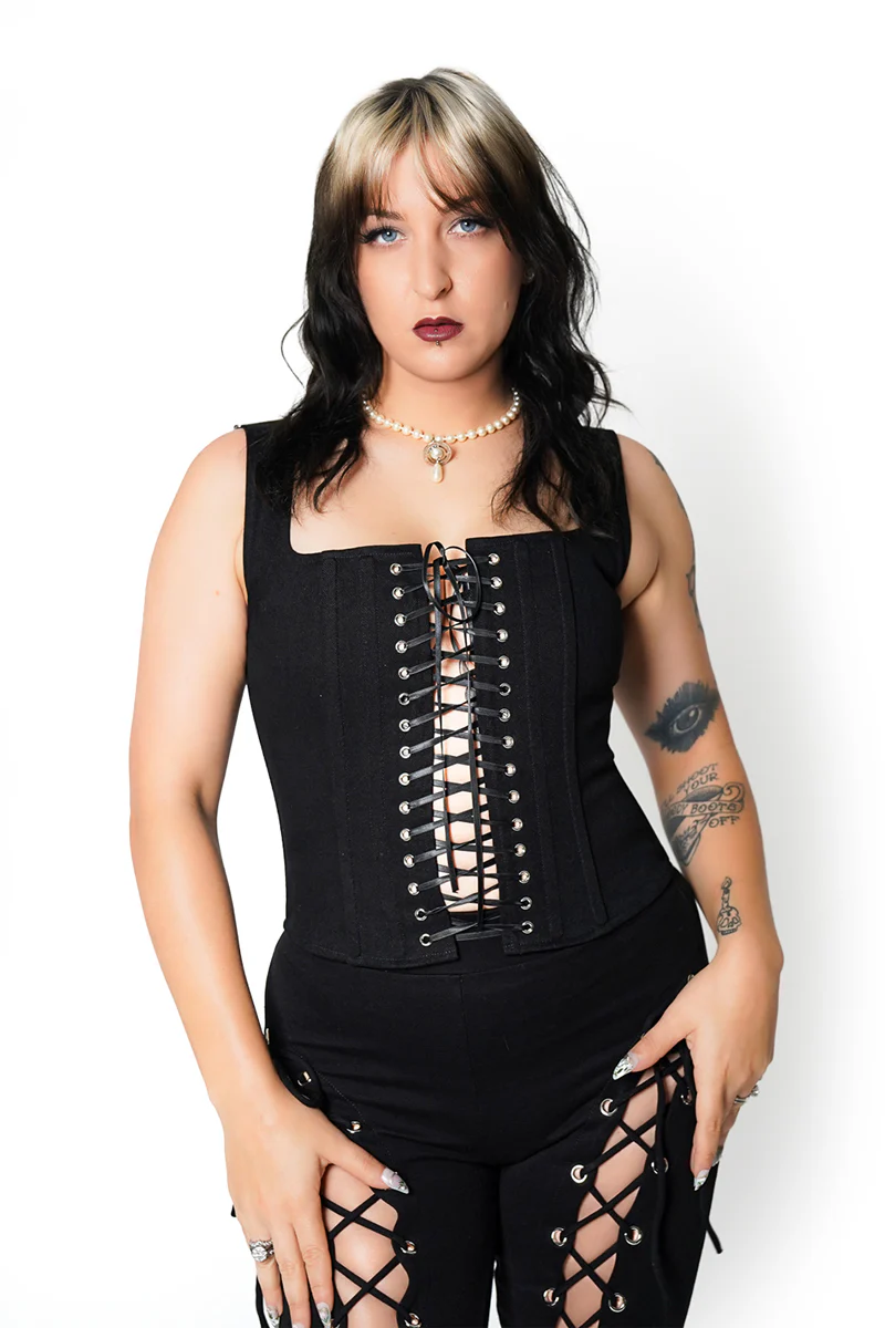 Black Dolly Corset - Image 8
