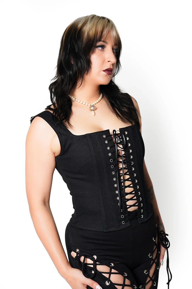 Black Dolly Corset - Image 9