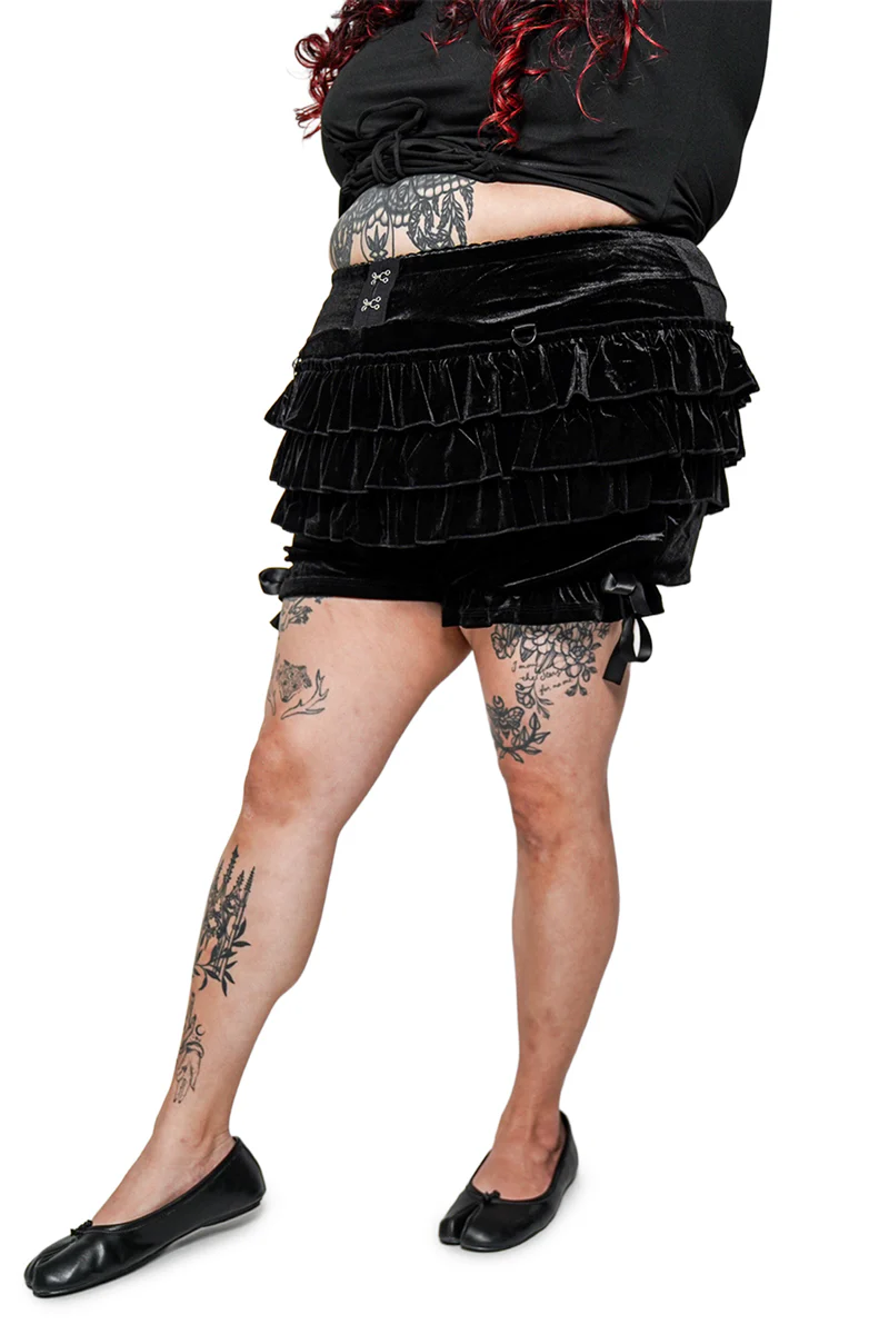 Black Velvet Rosemary Bloomers - Image 13