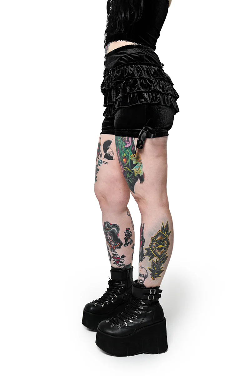 Black Velvet Rosemary Bloomers - Image 3