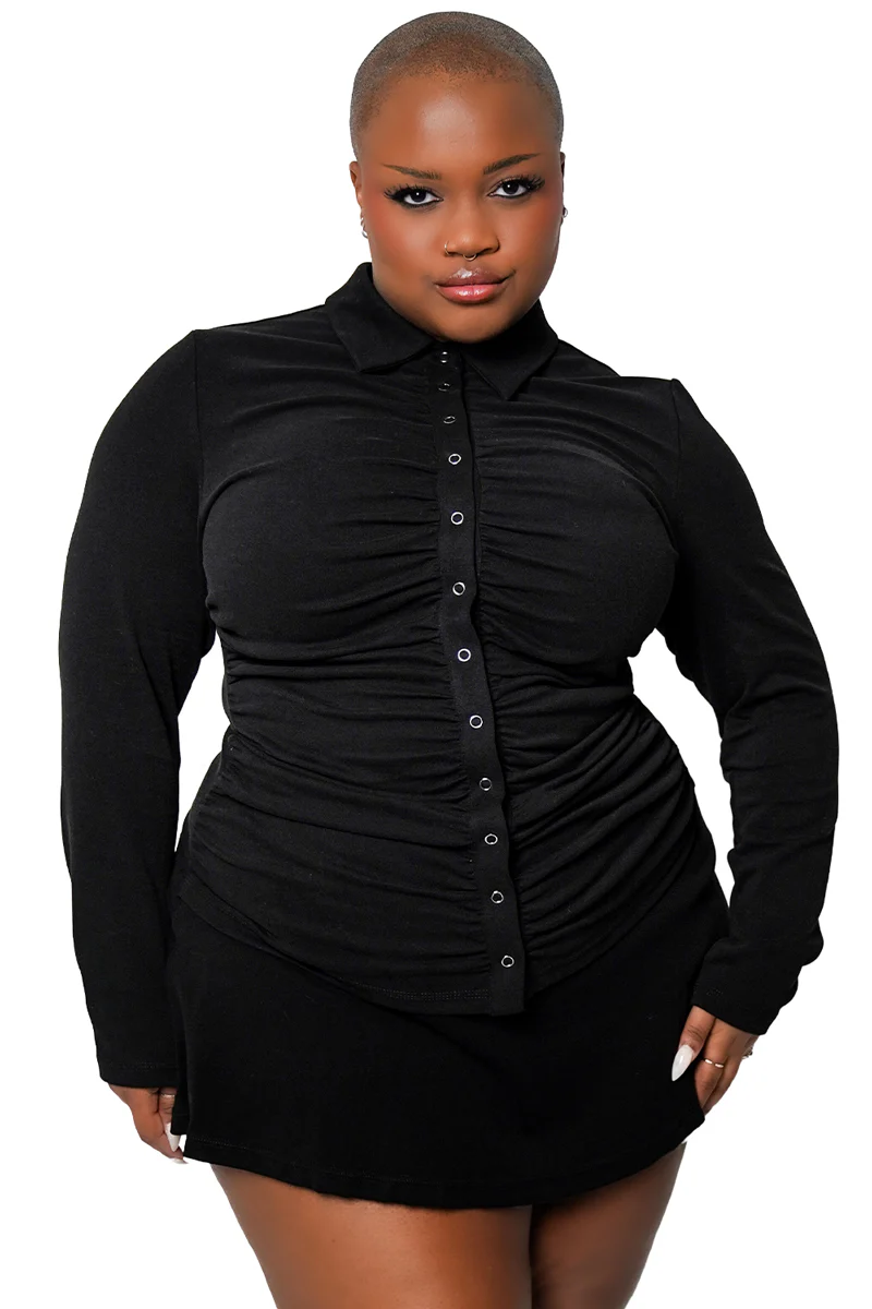 Carrie Button Up Top - Image 6