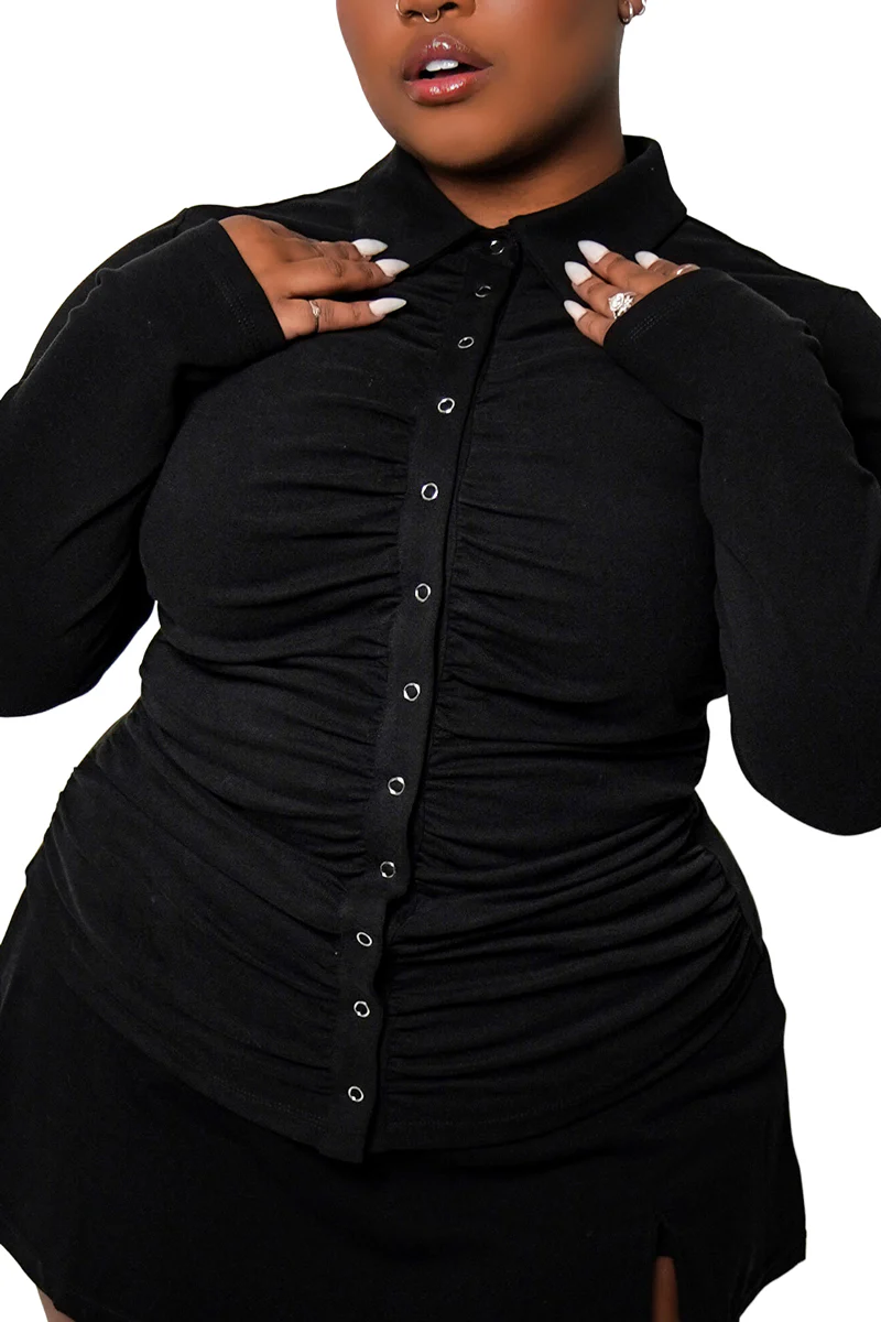 Carrie Button Up Top - Image 7