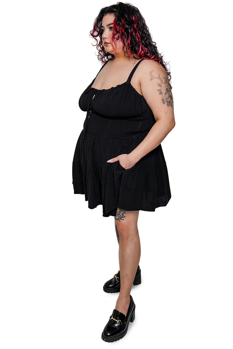 Clara Milkmaid Mini Dress - Image 11
