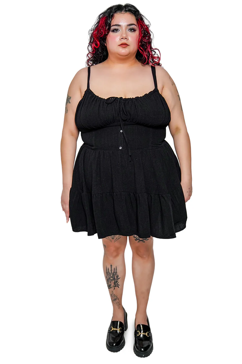Clara Milkmaid Mini Dress - Image 12