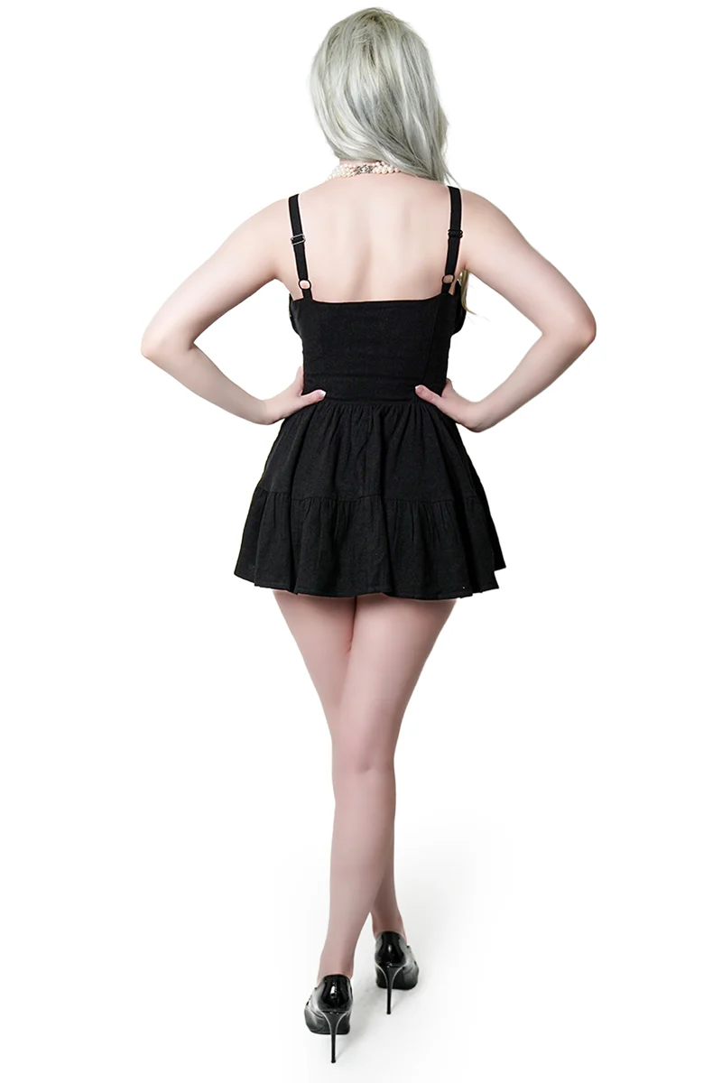 Clara Milkmaid Mini Dress - Image 5