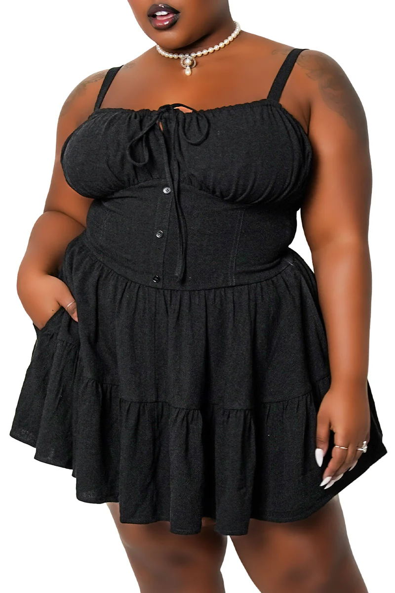 Clara Milkmaid Mini Dress - Image 7