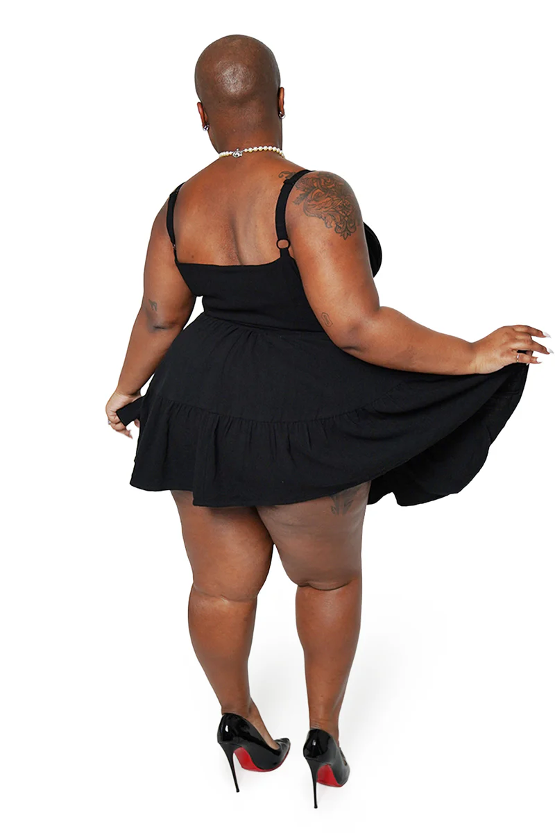 Clara Milkmaid Mini Dress - Image 8