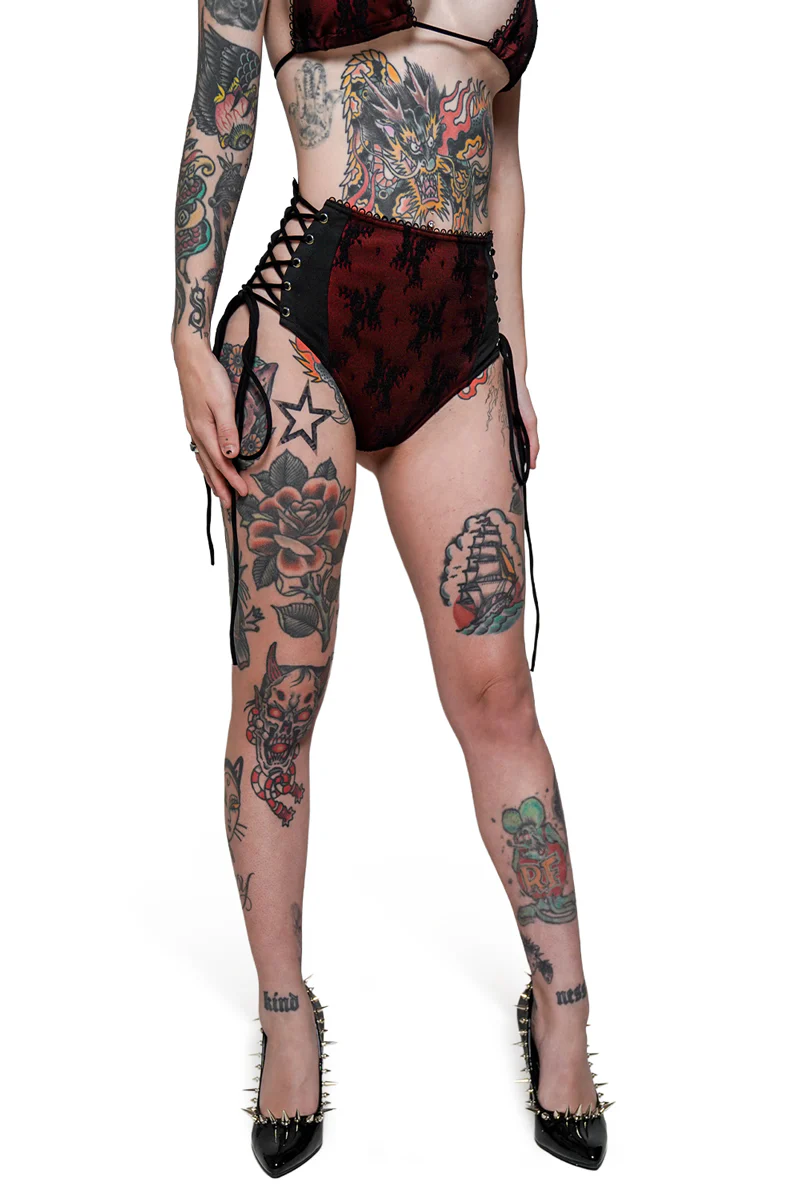 Deadly Kiss Bikini Bottoms - Image 15