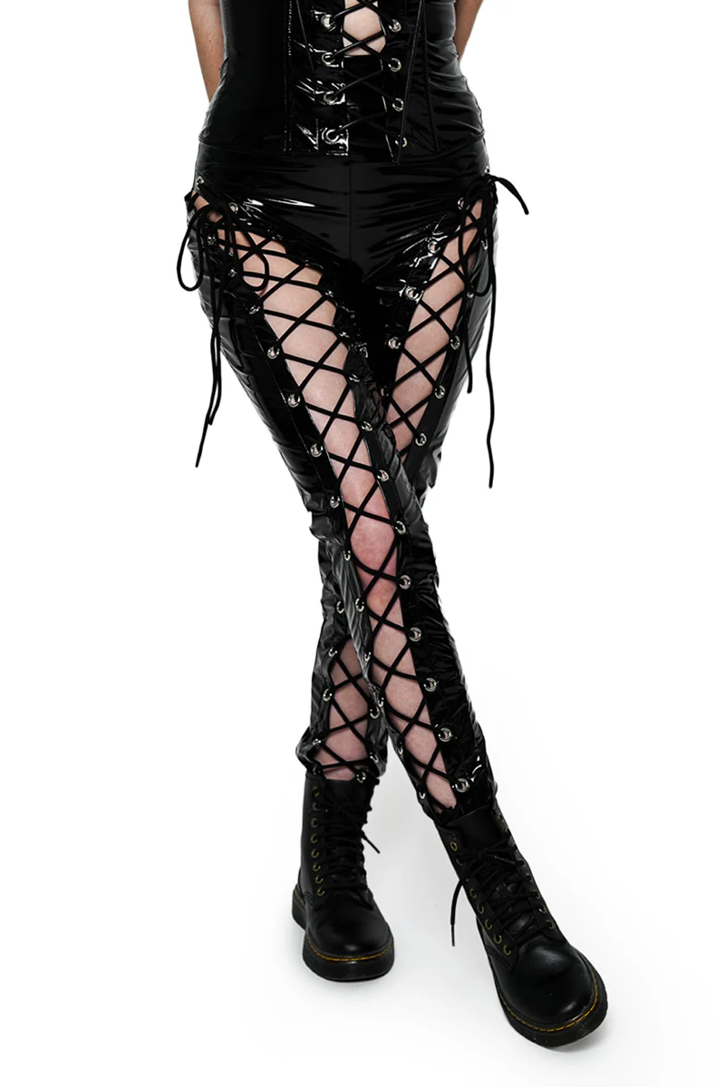 Enigma PVC Leggings - Image 3