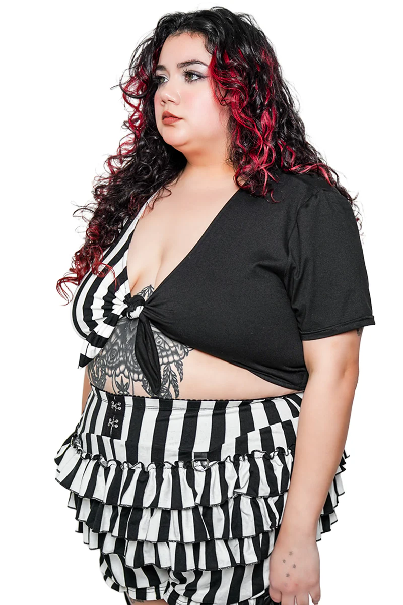 Ghost Town Front Tie Top - Image 12