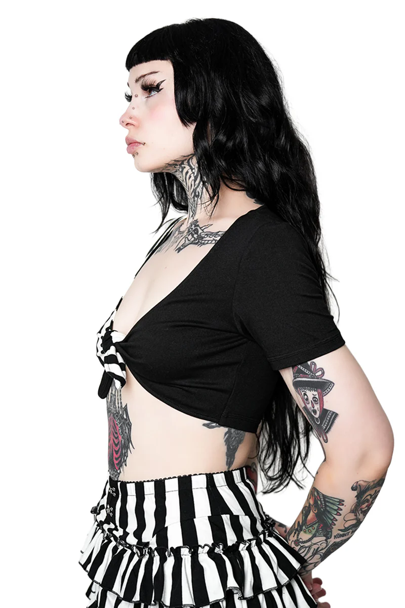 Ghost Town Front Tie Top - Image 3