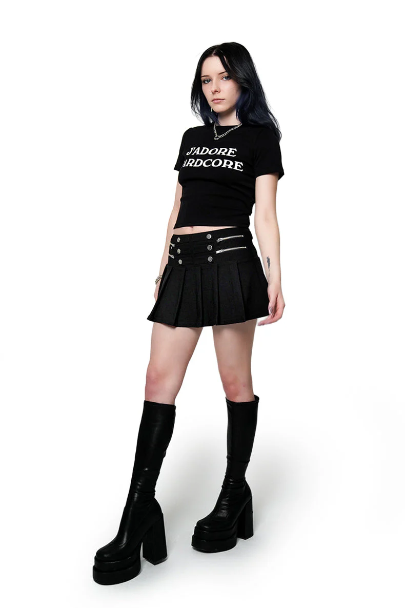 J'adore Hardcore Baby Tee - Image 4