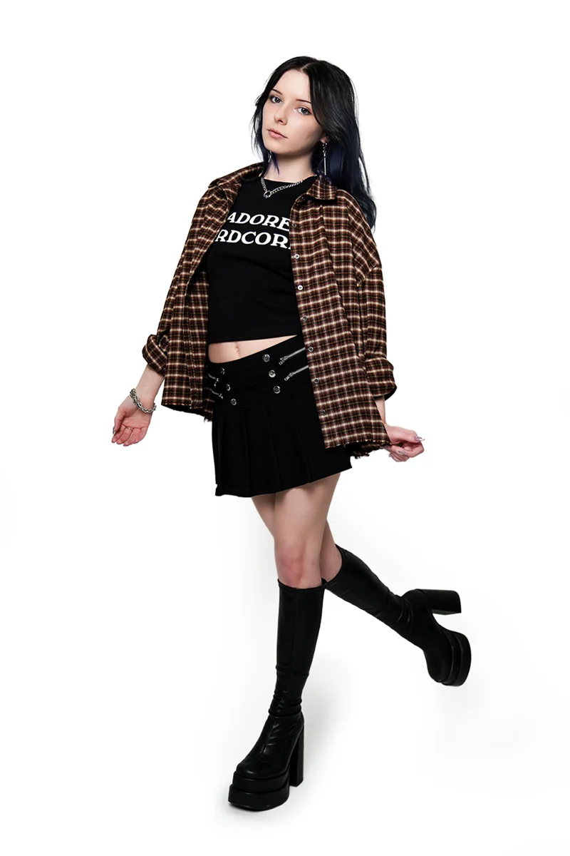 Lake Of Fire Oversized Flannel - Image 12