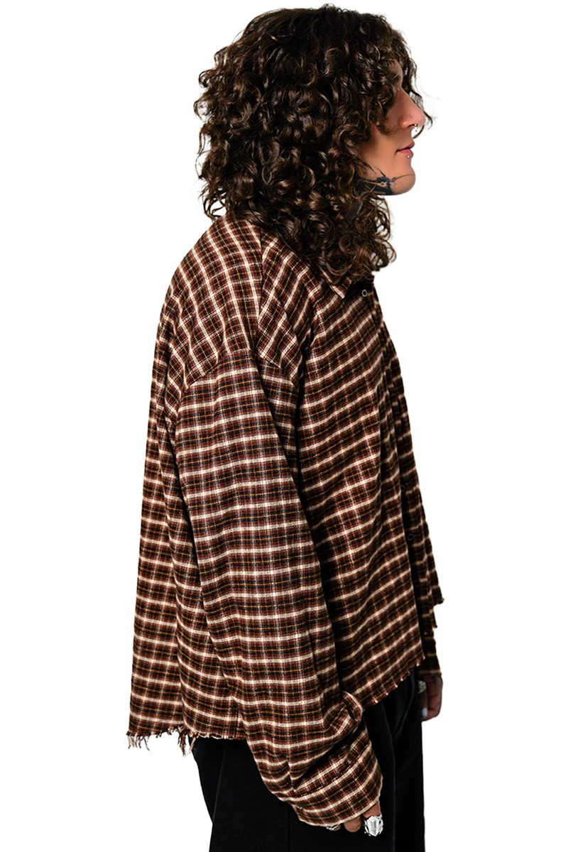 Lake Of Fire Oversized Flannel - Image 3