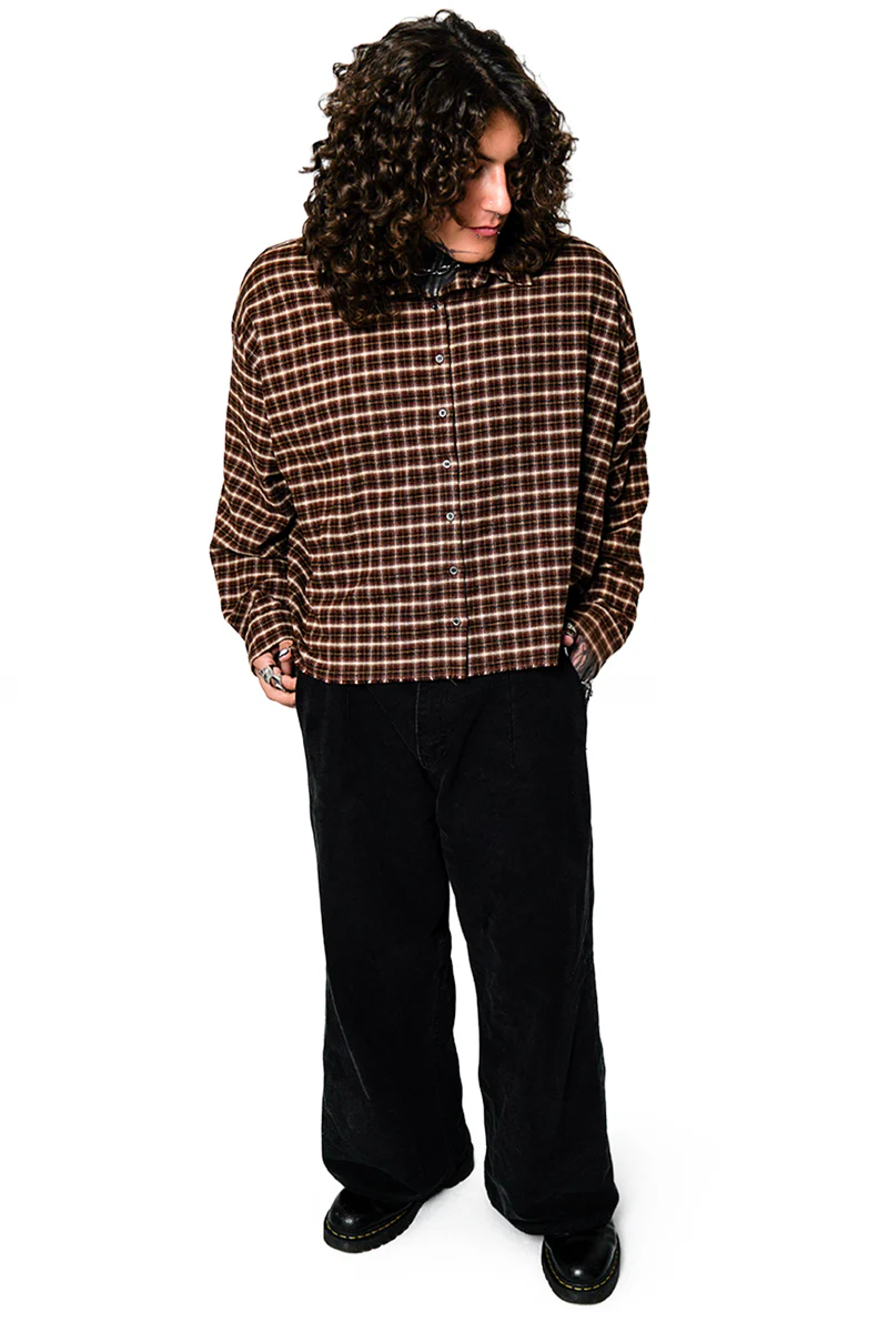 Lake Of Fire Oversized Flannel - Image 4