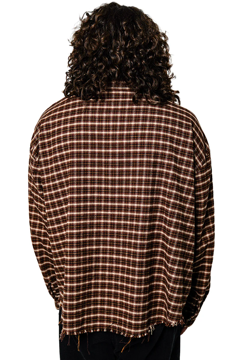 Lake Of Fire Oversized Flannel - Image 5