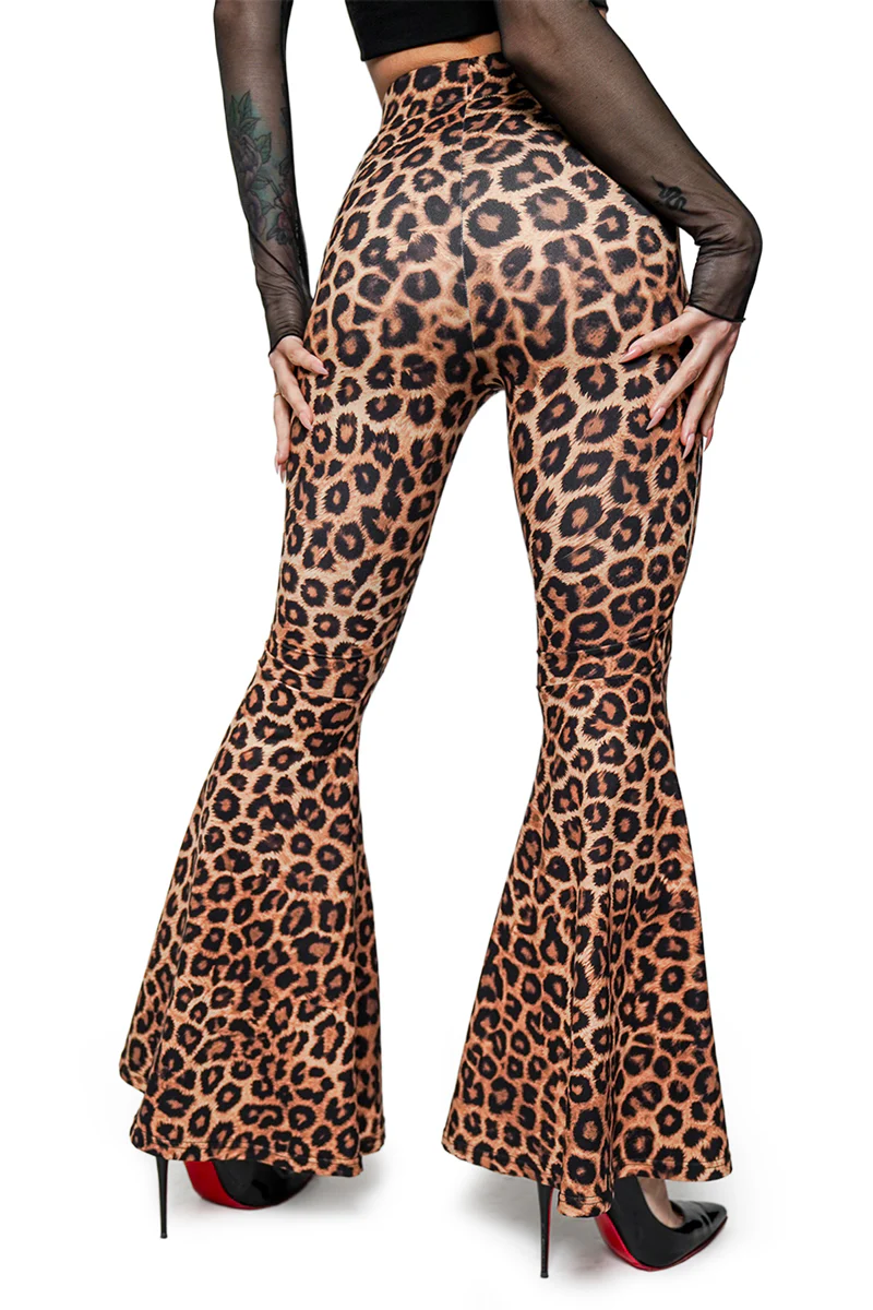 Leopard Alice Flare Pants - Image 10
