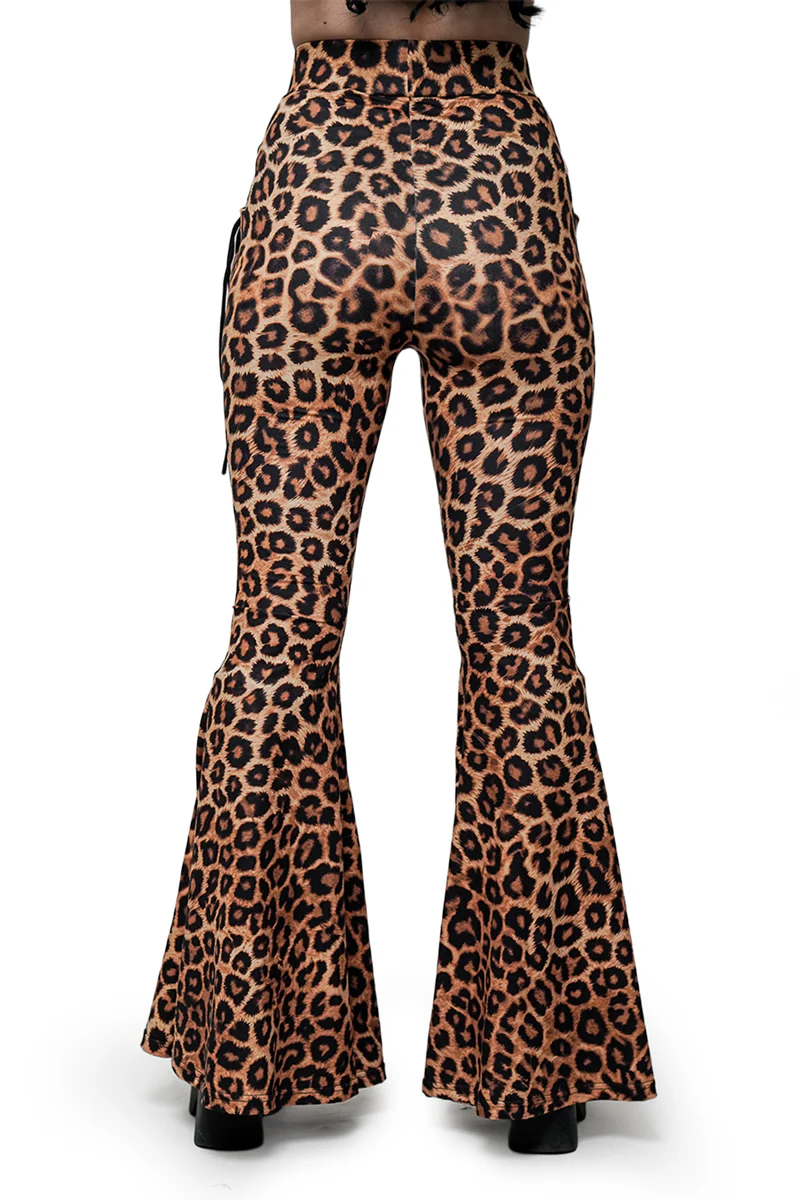 Leopard Alice Flare Pants - Image 3