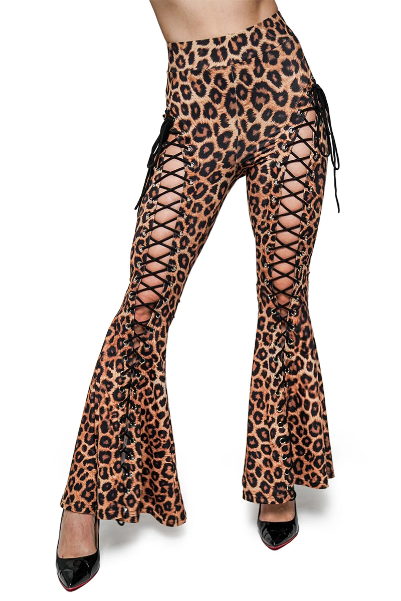 Leopard Alice Flare Pants - Image 7