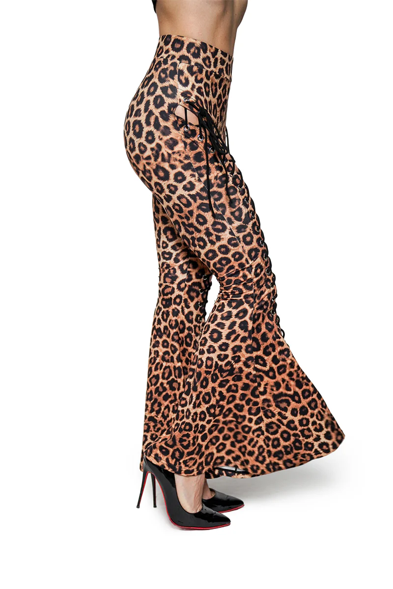 Leopard Alice Flare Pants - Image 9