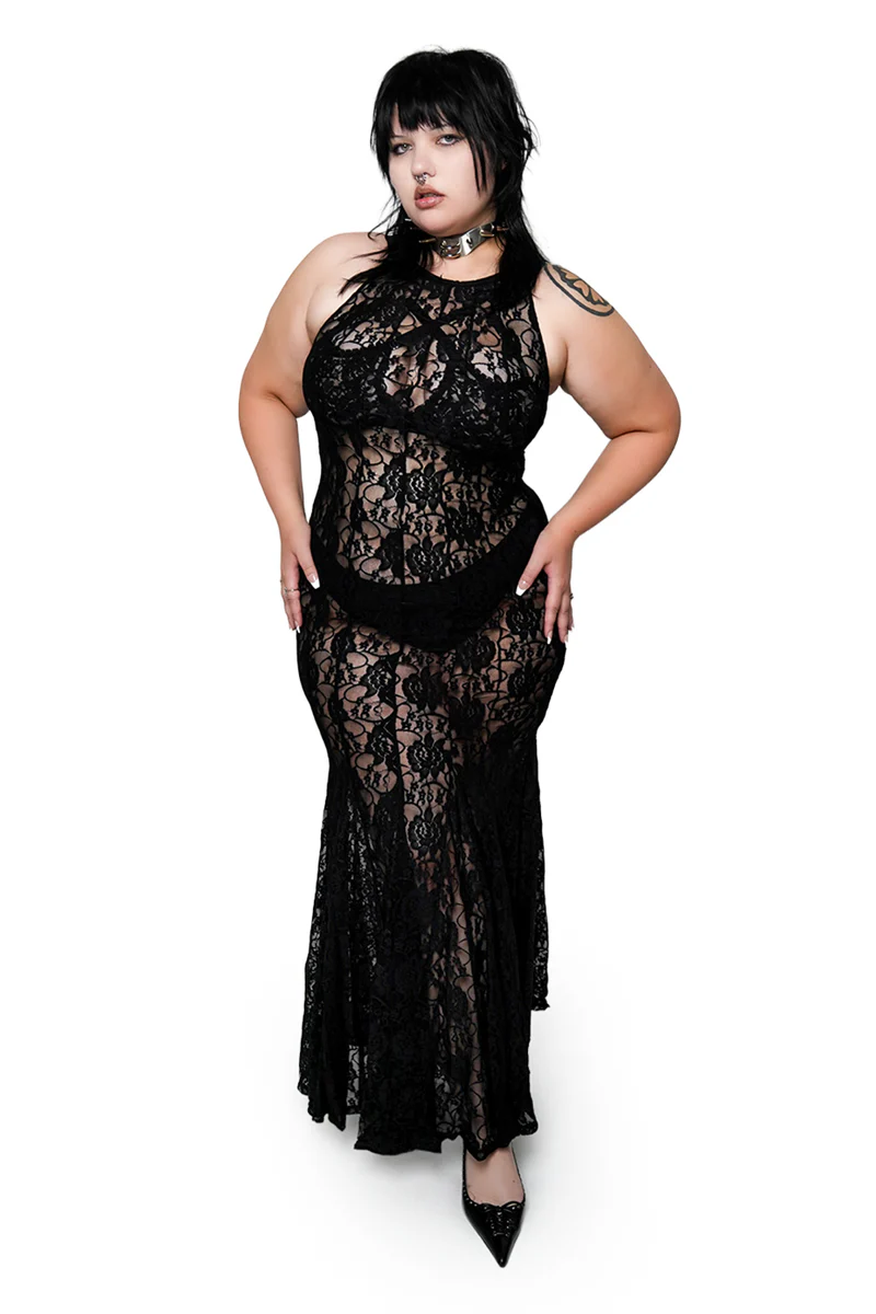 Lovelace Maxi Dress