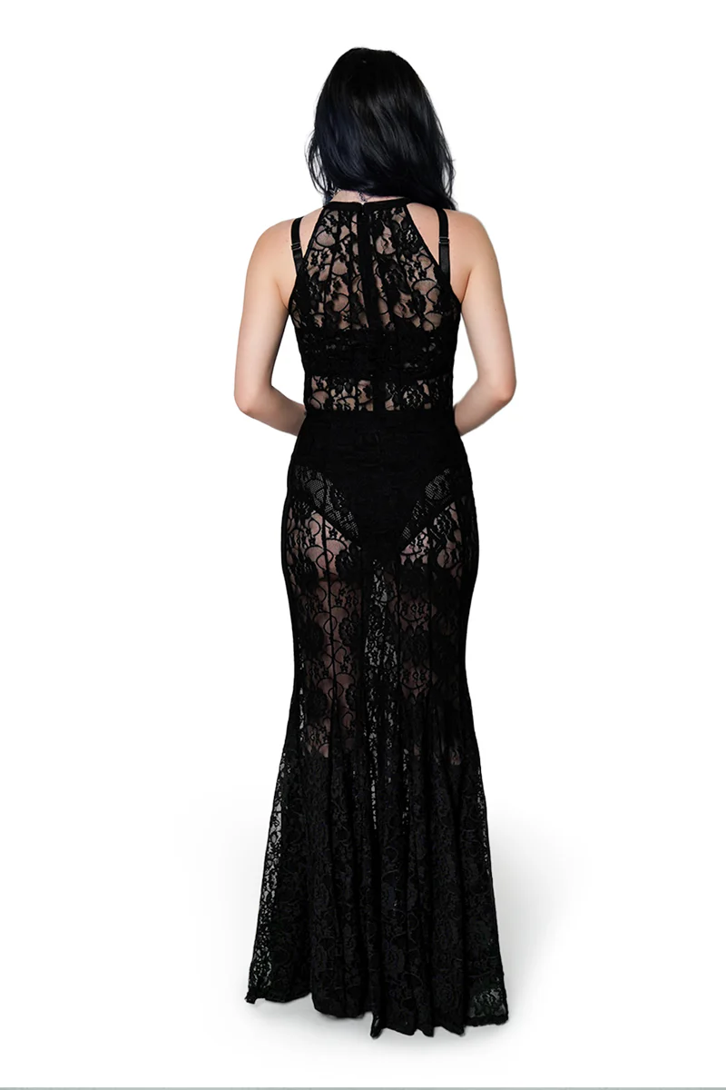 Lovelace Maxi Dress - Image 10