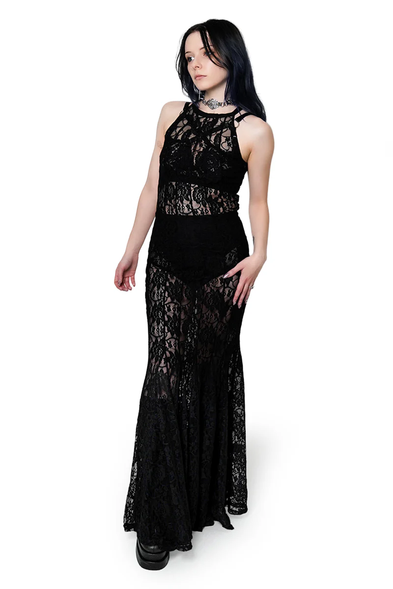 Lovelace Maxi Dress - Image 12