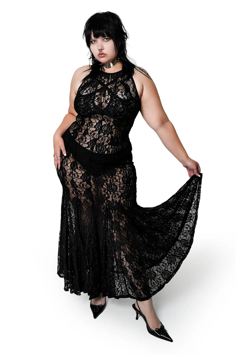 Lovelace Maxi Dress - Image 2