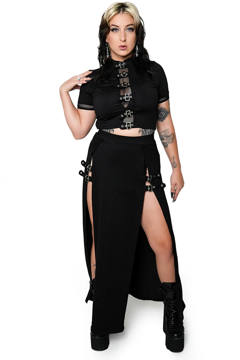 M-line Buckle Skirt - Image 10