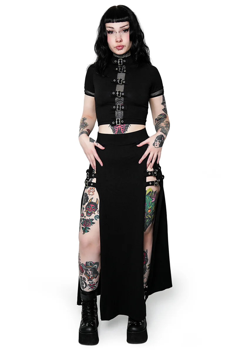 M-line Buckle Skirt - Image 5