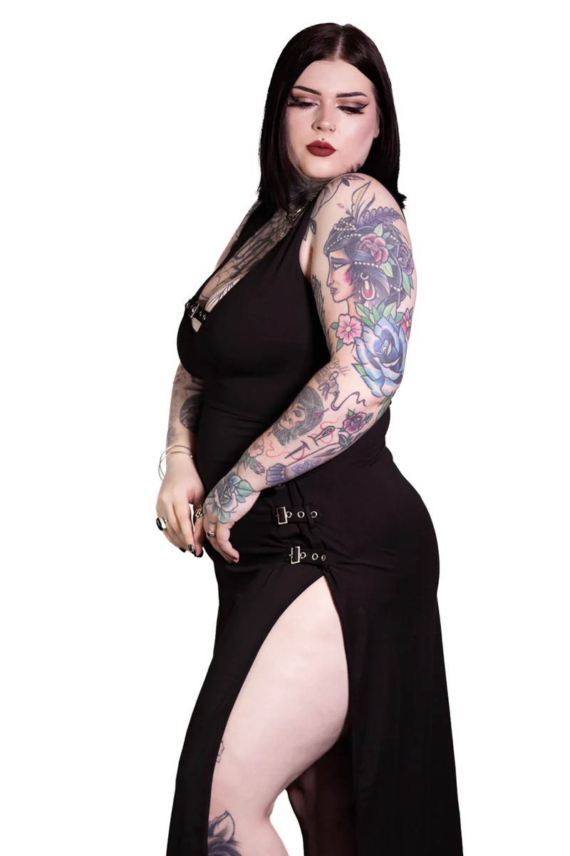 Rosetta Buckle Maxi Dress - Image 3