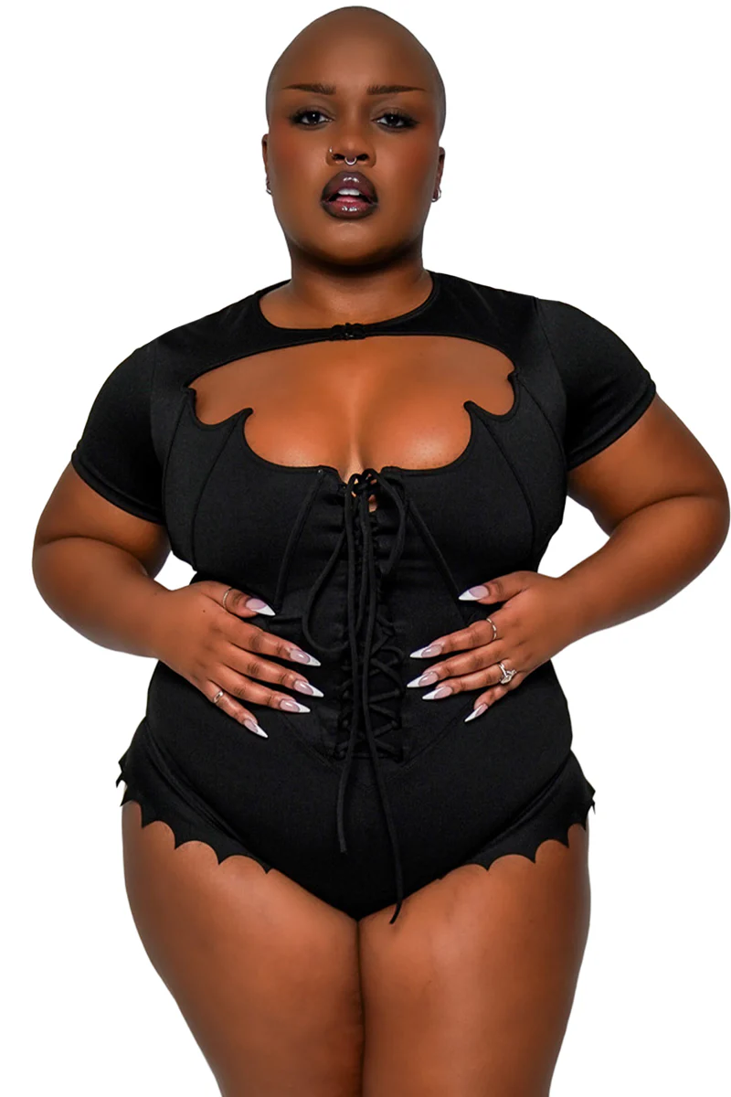 Vampira One Piece Swimsuit