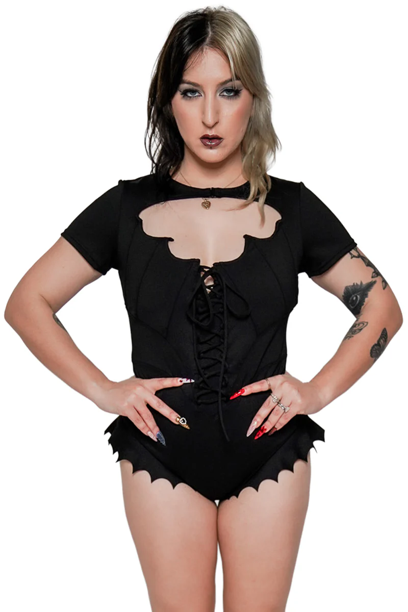 Vampira One Piece Swimsuit - Image 9